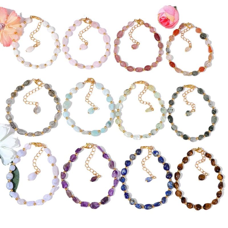 Fashion 6 8MM Irregular Tumble Pebble