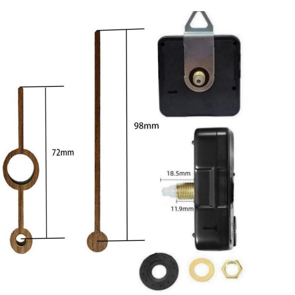 DIY Clock Needles - Wooden Pointers for Modern Timepieces