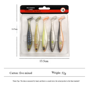 เหยื่อปลอมแบบนิ่<span class=keywords><strong>ม</strong></span> Easy Catch รุ่น Unique Vibrating Swim Trembling Descent ช่วยเพิ่<span class=keywords><strong>ม</strong></span>การ<span class=keywords><strong>กัด</strong></span>ตก สำหรับตก<span class=keywords><strong>ปลา</strong></span>ในแม่น้ำ ทะเลสาบ และปลาเทราต์ ขนาด 75 <span class=keywords><strong>ม</strong></span><span class=keywords><strong>ม</strong></span>. ชุด 5 ชิ้น - Product Image 6