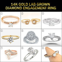 Bague de mariage de luxe en diamant de laboratoire, livraison rapide, coupe coussin, or 10K 14K 18K, bijoux fins pour hommes et femmes