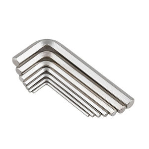 <span class=keywords><strong>Chiave</strong></span> esagonale a <span class=keywords><strong>brugola</strong></span> in acciaio nichelato a forma di L da 1.5mm, 2mm, 2.5mm, 3mm, 4mm, 5mm, 5.5mm, 6mm, 7mm, 8mm, 10mm, 12mm - Product Image 2