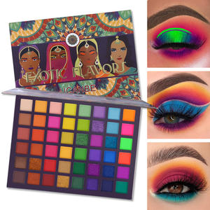 Sombra de ojos en 48 colores, estampilla con logo para maquillaje, sombra de ojos 4d, polvo de purpurina, manicura, productos más vendidos, <span class=keywords><strong>2022</strong></span> - Product Image 3