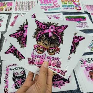 Le verre de <span class=keywords><strong>cancer</strong></span> du <span class=keywords><strong>sein</strong></span> peut envelopper des autocollants de conceptions de sublimation - Product Image 2