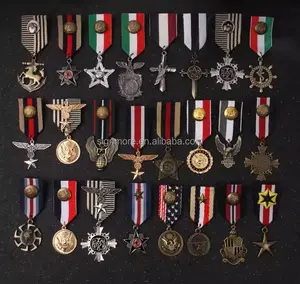 Medalla de Honor personalización Golden mixed pin metal insignias empresa insignia personalizar