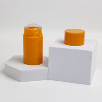 En stock – Marque privée – Contenant vide pour déodorant en stick rond de 15g, 30g, 50g, 75g – Tube de baume à lèvres en stick rotatif – Tube de déodorant en stick