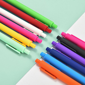 Candy Pen Set Gel Pens <b>Plastic</b> Shell Stainless Steel Tip Portable Office Pen Promotional Activities - Product Image 2