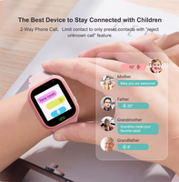 Reloj Inteligente para Niños LT36 de Alta Calidad con Android 4G, Pantalla IPS, Compatible con SIM, Cámara, Llamada de Emergencia SOS, Videollamada, Rastreo LBS y WiFi, Resistente al Agua IP67