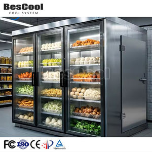 Glacière de supermarché pour chambre froide avec fleurs fraîches et porte en <span class=keywords><strong>verre</strong></span> pour chambre froide réfrigérateur pour fleuriste - Product Image 2