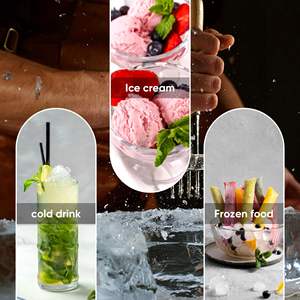 Molde de Hielo Extra Grande YCS Más Vendido, Bandeja Grande Reutilizable de Silicona con Tapa, Enfriador de Baño de Hielo de Tamaño Personalizado - Product Image 4