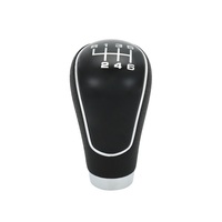 Nouveau pommeau de levier de vitesse manuel 5-6 vitesses en cuir noir antirouille pour Mazda 2 3 323 6 3 BK 2004-2012, garantie 12 mois