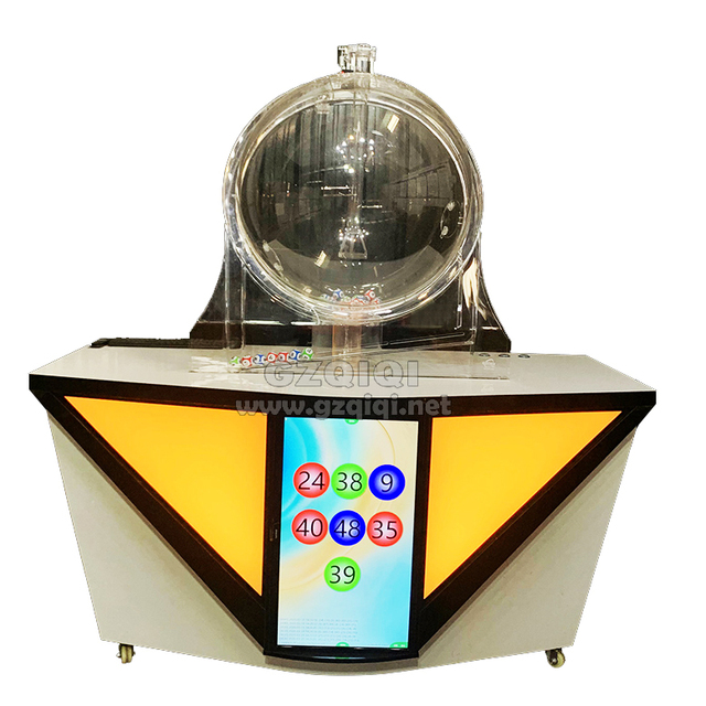 Large Full- Automatic Lottery Machine with Nice Design and RFID