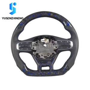 Volant de voiture chauffant en fibre de carbone forgée avec LED pour <span class=keywords><strong>Kia</strong></span> K5 <span class=keywords><strong>GT</strong></span> <span class=keywords><strong>Line</strong></span> Optima4 Forte 2022 2025 2026 Cerato Seltos <span class=keywords><strong>Sportage</strong></span> - Product Image 5