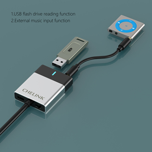 Phổ âm thanh màu xanh-răng Adapter cho Audi Ami <span class=keywords><strong>mmi</strong></span> + Mercedes-Benz giao diện âm nhạc ba trong một chức năng USB AUX Trinity Cáp - Product Image 3