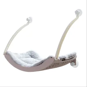 Kingtale Pet Supplier <strong>Cat</strong> Window Perch Seat Space Saving Window Mounted <strong>Cat</strong> <strong>Bed</strong> <strong>for</strong> Indoor <strong>Cats</strong> - Product Image 1