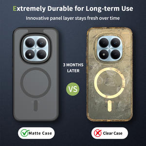 Vente en gros d'usine, <span class=keywords><strong>coque</strong></span> de téléphone portable <span class=keywords><strong>Redmi</strong></span> <span class=keywords><strong>Note</strong></span> 15 Pro+<span class=keywords><strong>5G</strong></span> translucide mate, <span class=keywords><strong>coque</strong></span> de luxe au toucher doux, personnalisée, antichoc, magnétique - Product Image 4