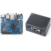 FriendlyElec NanoPi M6 Series M6V2 Ordinateur monocarte de qualité industrielle RK3588S 8 Go LPDDR5 6 TOPS NPU 8K 2.1 M.2 NVMe GbE
