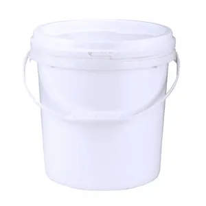 Wholesale Plastic Wash Bucket Sand Toys Container Water Bucket With Handle Lids