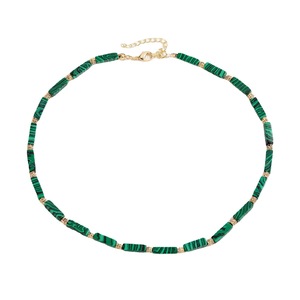 Collier ras du cou en pierres naturelles colorées à motifs géométriques, bijou de fête, chaîne de clavicule, style simple et décontracté - Product Image 5