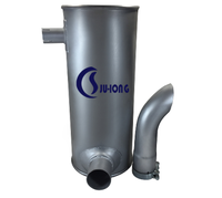 Silencieux pour CAT E313, 20 ans d'expérience, vente en gros, OEM, ODM, pour moteur diesel, générateur, bulldozer, excavatrice, chargeuse