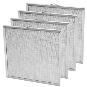 Filtro de aluminio Filtstar para campana extractora 30x20x1, deflector de aceite de repuesto para Broan S99010316, color plateado - Product Image 1