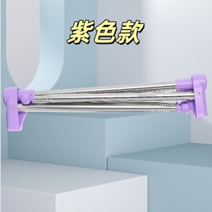 Portable Retractable Folding Clothing Organizer Stainless Steel Thickened for Home and Travel - Product Image 4