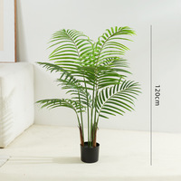 Pflanze Innendekoration Baum 120cm künstliche realistische Indoor Plam Pflanze für Home Decoration