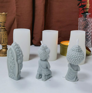 Tự làm hương liệu Phật Silicone xà phòng khuôn mẫu cho nhựa nến - Product Image 6