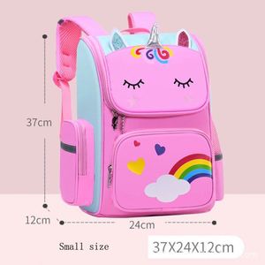 Wholesale Girls Popular Waterproof Ergonomic School <b>Backpack</b> With Clear Cartoon Printing Kids School Bag - Product Image 6