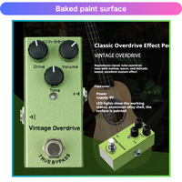 Pédale d'effet de guitare électrique Dream Fuzz Digital Delay Crunch Distortion Tremolo Factory Mini True Bypass Type Unique Accessoire