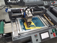 Impresora de Serigrafía de Dos Colores JDZ-2002, Máquina Automática de Impresión de Etiquetas de Tela y Marcas para Prendas
