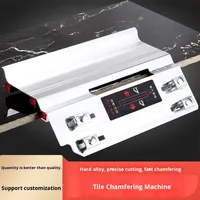 Outil de chanfreinage de carreaux électrique, machine de découpe à angle de 45 degrés, petit meuleuse de bord, alliage d'aluminium pour marbre et carreaux
