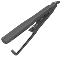 Lisseur de cheveux professionnel personnalisé en céramique et titane, pour usage en camping-car et hôtel, vente en gros