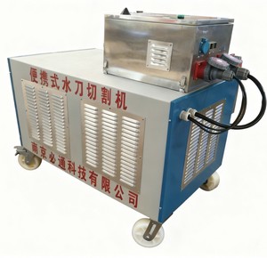 BTECH Machine de découpe à jet d'eau haute pression portable, découpe à froid, sans étincelles, antidéflagrante, sûre, 15kW 380V/220V pour tuyauterie de chantier - Product Image 1