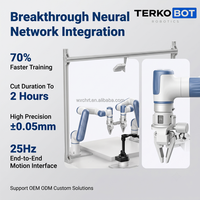 Plateforme d'entraînement robotique à double bras X-Trainer, robot collaboratif de téléopération, manipulateur robotique pour la recherche en IA avec 3 caméras de vision