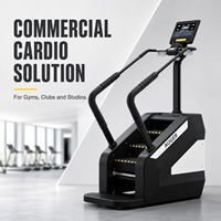 AUGER Appareil de cardio-training professionnel pour grimper les escaliers, robuste, avec console numérique AUGER