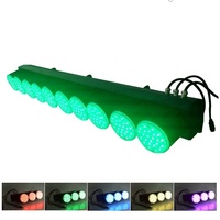 Luminaire de rondelle murale à LED RGBAW étanche IP66 professionnel de 200 watts-Éclairage de scène DMX512 de qualité architecturale