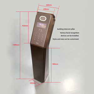 304 thép không gỉ chống thấm nước rustproof video chuông cửa <span class=keywords><strong>Intercom</strong></span> kiểm soát truy cập cực thẻ/Key xác thực dễ dàng cài đặt - Product Image 3