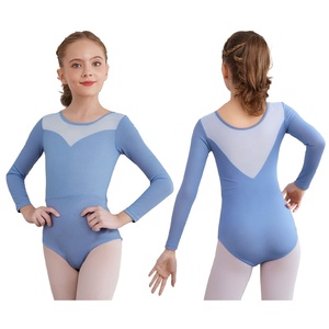 ชุดบอดี้สูทสำหรับเด็กผู้หญิงอายุ 2-16 ปี สำหรับเต้นบัลเลต์ ยิมนาสติก ฝึกซ้อม ฟิกเกอร์สเก็ต และการแสดง - Product Image 2