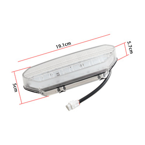 ไฟท้ายเบรค LED ด้านหลังสำหรับ 2006 2009 ยามาฮ่า Yfz 450 Mp Sl018 W อะไหล่ทดแทน - Product Image 3