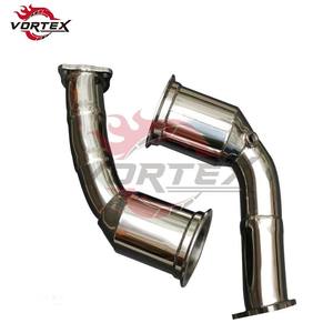 Tubo de Escape de Alto Rendimiento Vortex de Acero Inoxidable con Acabado Espejo para Audi RS4 RS5 B9 2.9T V6 2018-2026, Deportivo - Product Image 4