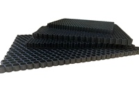 Panneaux en plastique alvéolé PP pour la protection de l'environnement, flux d'air fluide, panneau de 8,5 mm, 50 mètres cubes/jour pour purificateur d'air/air