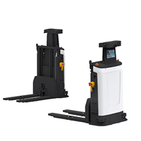 Robot mobile autonome de positionnement SLAM, chariot élévateur à fourche de 1400 kg, robot mobile autonome à batterie, chariot élévateur AGV