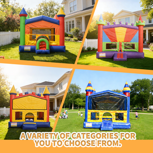 Maison de rebond de couleur Château gonflable de saut gonflable commercial Maison gonflable de videur gonflable - Product Image 6