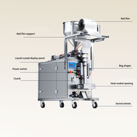 Máquina Versátil para Envasar Bolsas de Salsa en Formato Vertical, con Medición Automática, Llenado, Sellado Térmico y Empaquetado de Alta Calidad
