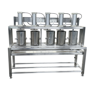 Civière presseur table de drainage coupe cubes de fromage coupe mozzarella pétrissage mini cuve à fromage - Product Image 6