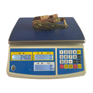 Cinghia di Fissaggio per Carichi <span class=keywords><strong>in</strong></span> Acciaio Senkang da <span class=keywords><strong>1</strong></span> <span class=keywords><strong>Pollice</strong></span> (25 <span class=keywords><strong>Millimetri</strong></span>) con Fibbia a Cricchetto, Capacità 1500 kg - Product Image 6