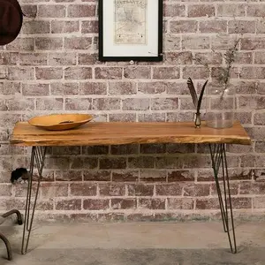 Incredibly Simple Design Table Living Room Dining Room Entryway Decor Vintage Wooden Hallway Table