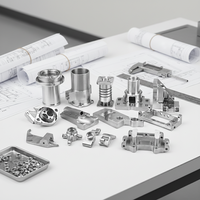 Composants non standard de haute précision, boîtier de moteur, usinage combiné de tournage et de fraisage, pièce usinée CNC