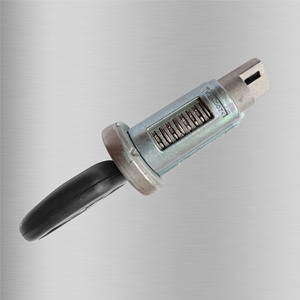 กระบอกกุญแจทรงกระบอก BK053D2 สำหรับรถยนต์ Buick Regal LaCrosse พร้อมกุญแจสตาร์ทและด้ามจับ สีดำ ทำจากพลาสติก ทองแดง และโลหะผสมสังกะสี - Product Image 2