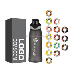 Botella de agua Tritan de 700ml recién actualizada, botellas de agua con sabor a aire con las nuevas cápsulas de sabor - Product Image 2